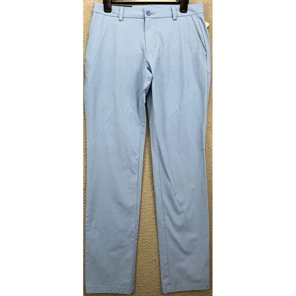 Vineyard Vines Pants Mens 30X32 OTG Light Blue Chino On The Go Golf Straight NEW